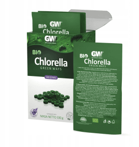chlorella w drazetkach green ways